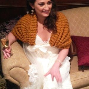 Mustard colored bolero